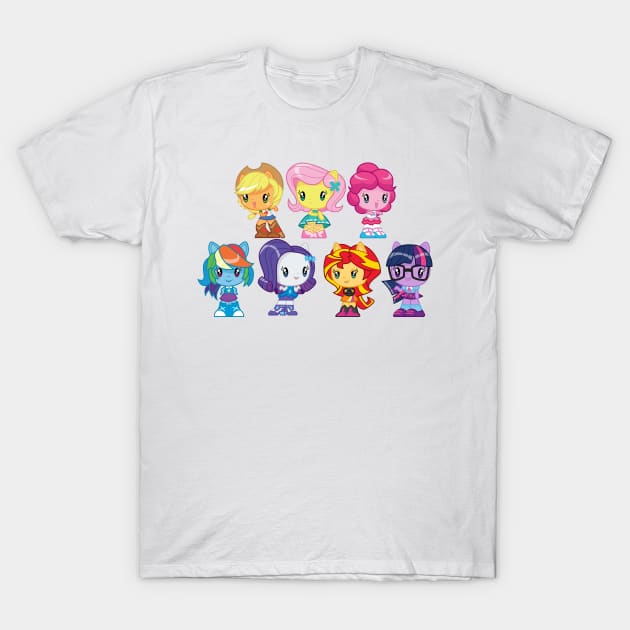 Equestria Girls T-Shirt by CloudyGlow